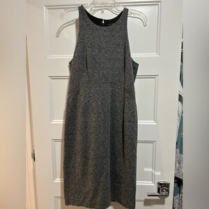 Banana Republic grey racer sheath dress, size 10